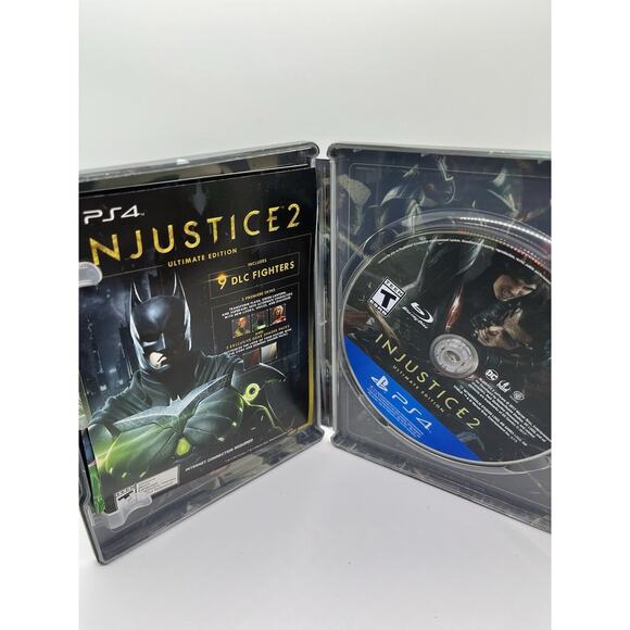 Injustice 2: Steelbook Edition (Sony PlayStation 4, 2017) PS4 Complete - Tested - Picture 3 of 10